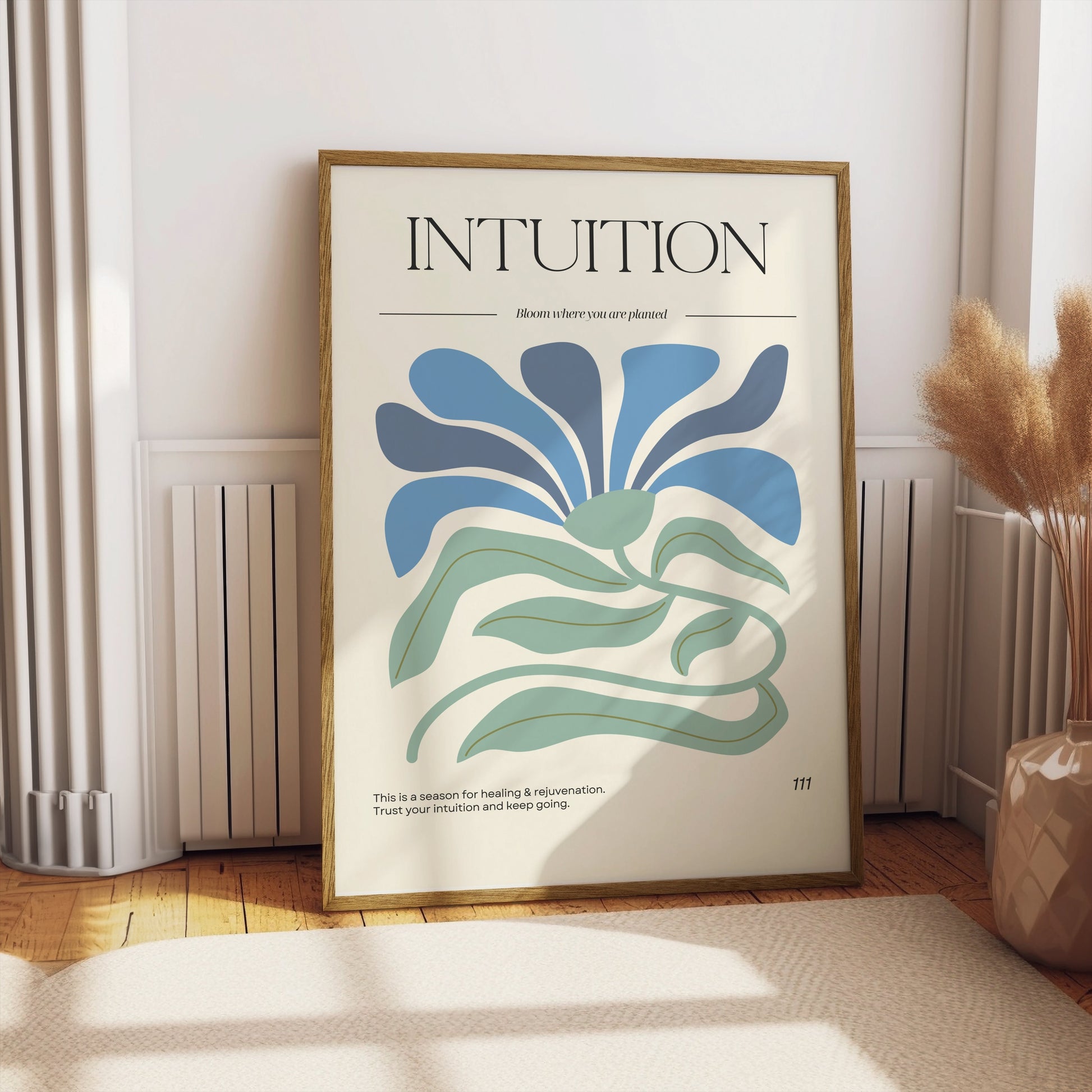 Premium Poster of Intuition Bloom Where You Are Planted Art Posters
