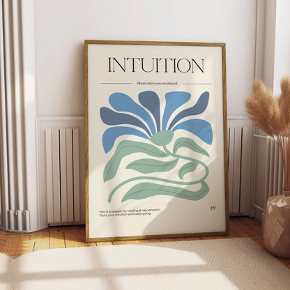 Premium Poster of Intuition Bloom Where You Are Planted Art Posters