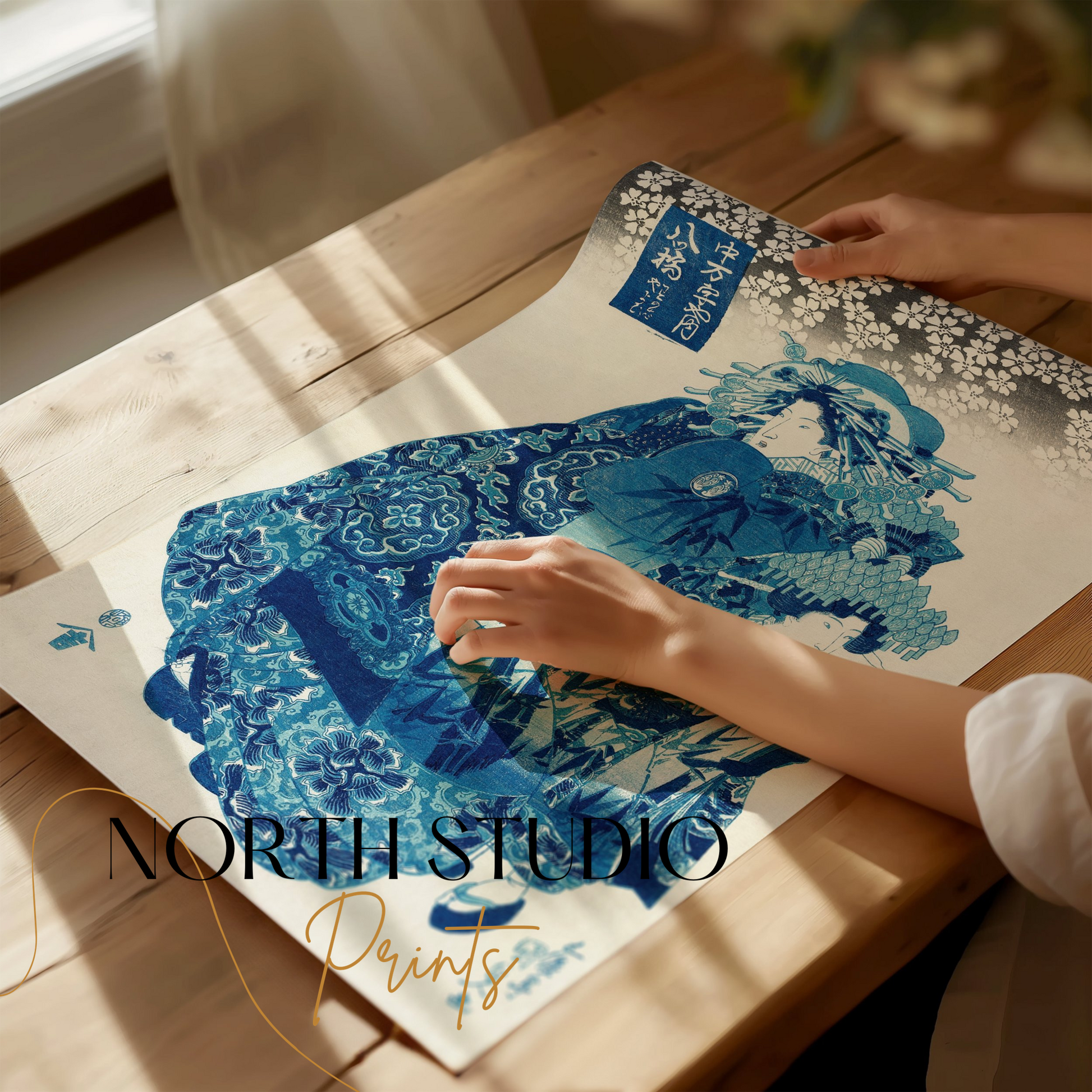 Premium Poster of Japanese Art Ukiyo-e Style Traditional Japanese Posters