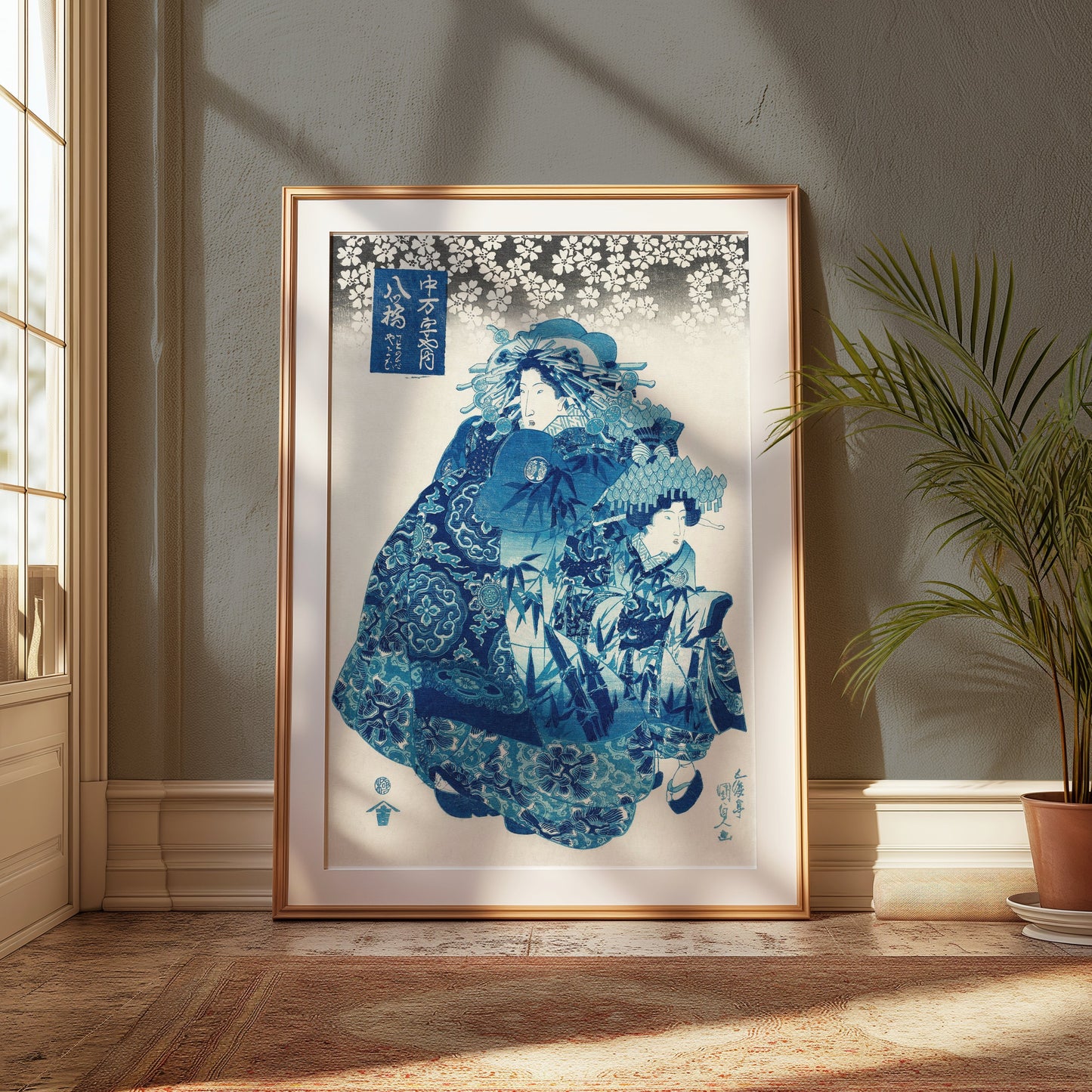 Premium Poster of Japanese Art Ukiyo-e Style Traditional Japanese Posters