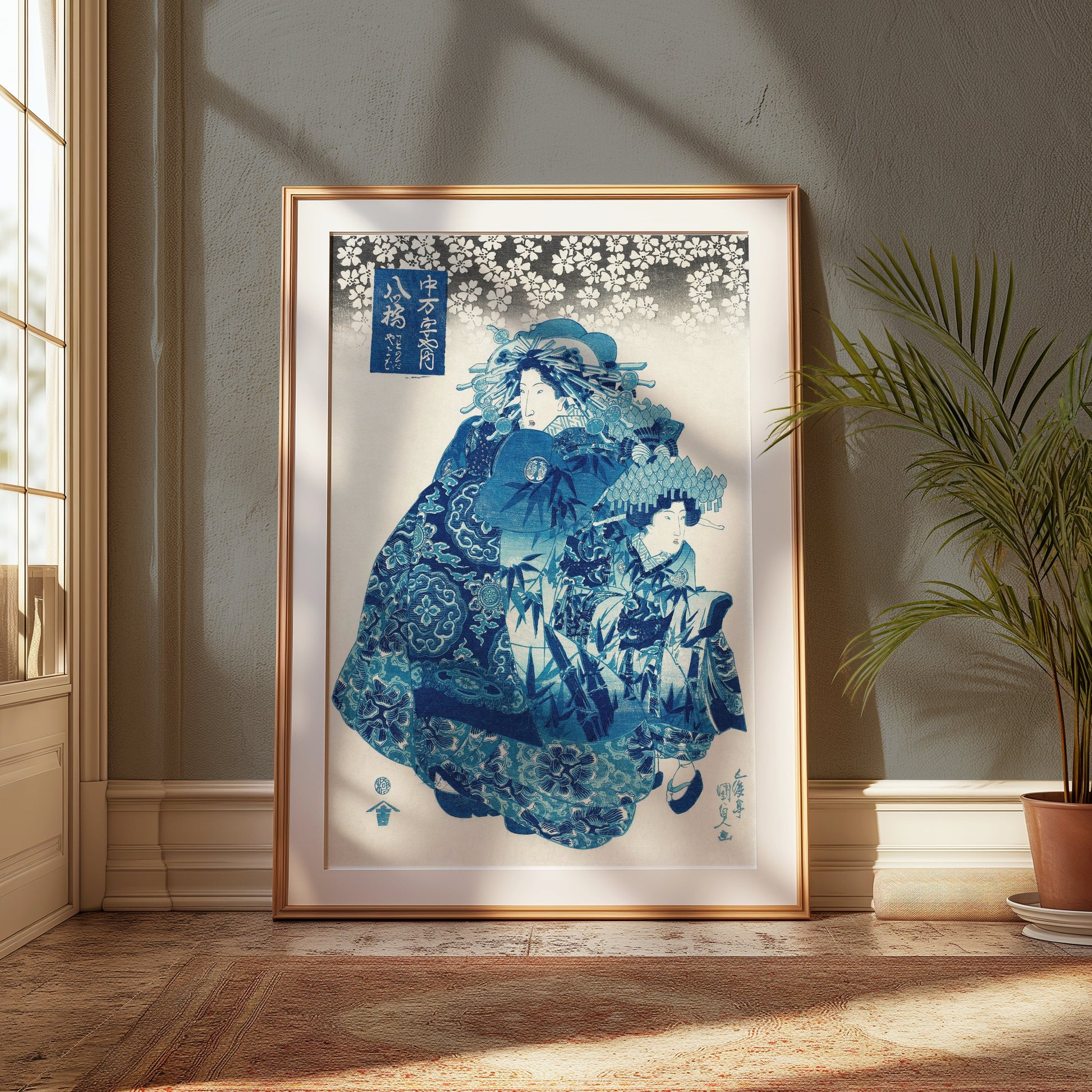 Premium Poster of Japanese Art Ukiyo-e Style Traditional Japanese Posters
