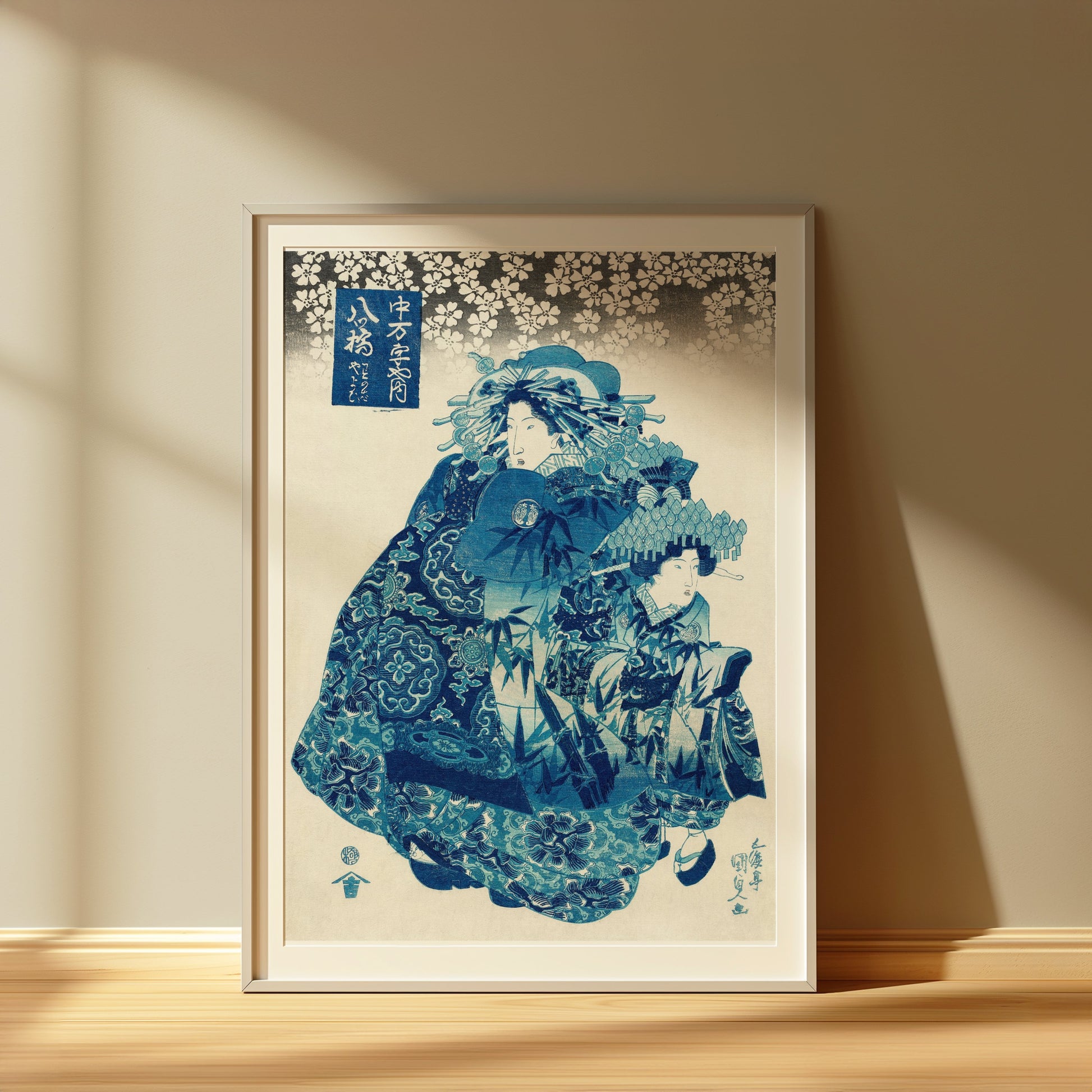 Premium Poster of Japanese Art Ukiyo-e Style Traditional Japanese Posters