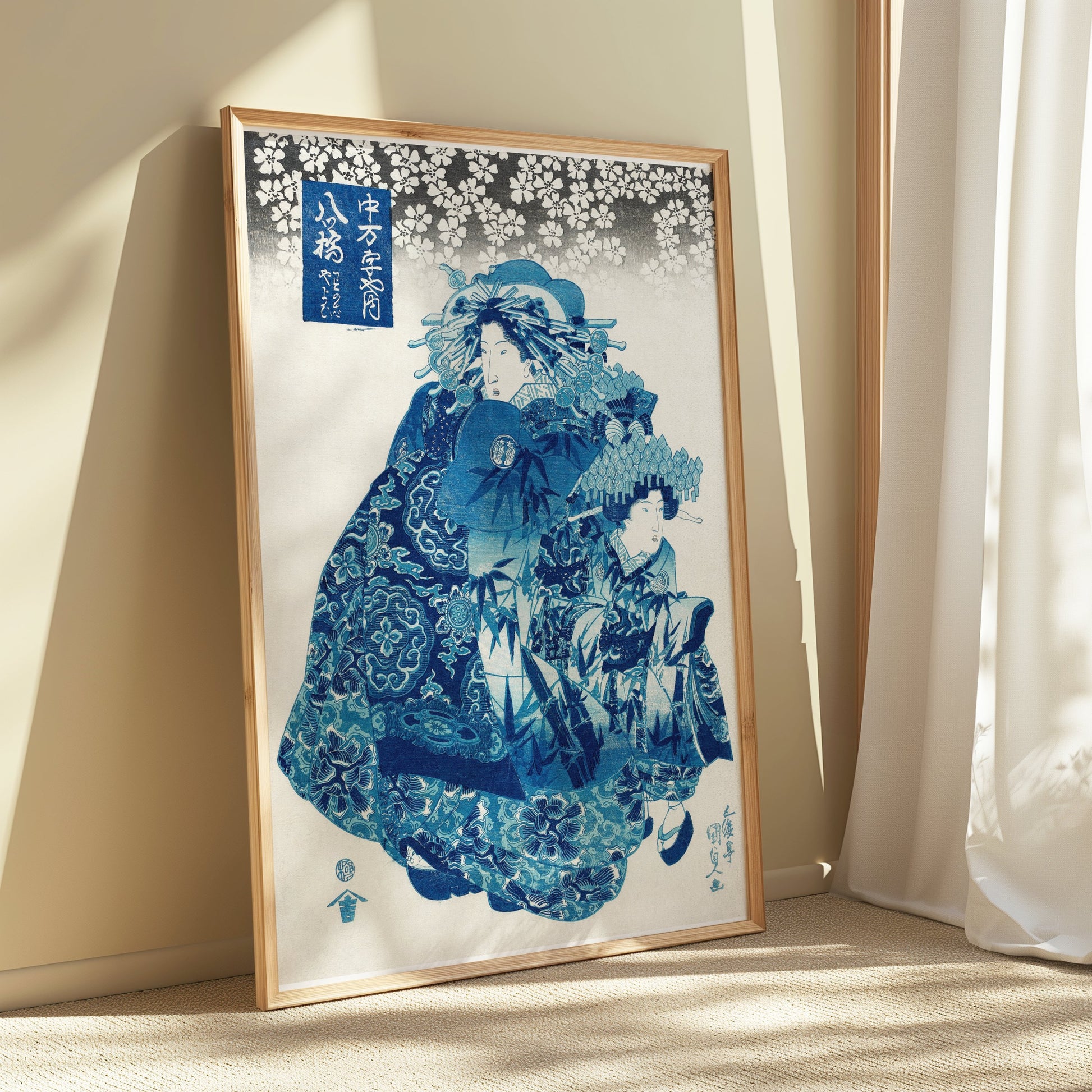 Premium Poster of Japanese Art Ukiyo-e Style Traditional Japanese Posters