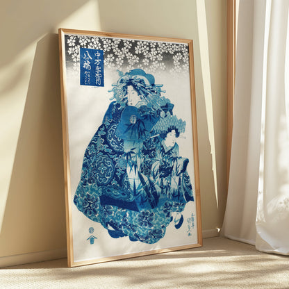 Premium Poster of Japanese Art Ukiyo-e Style Traditional Japanese Posters