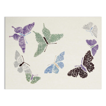 Premium Poster of Japanese Butterfly Art Print Posters