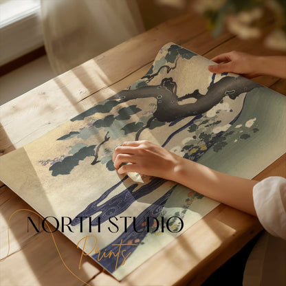Premium Poster of Japanese Landscape Art Beautiful Wall Decorative Posters