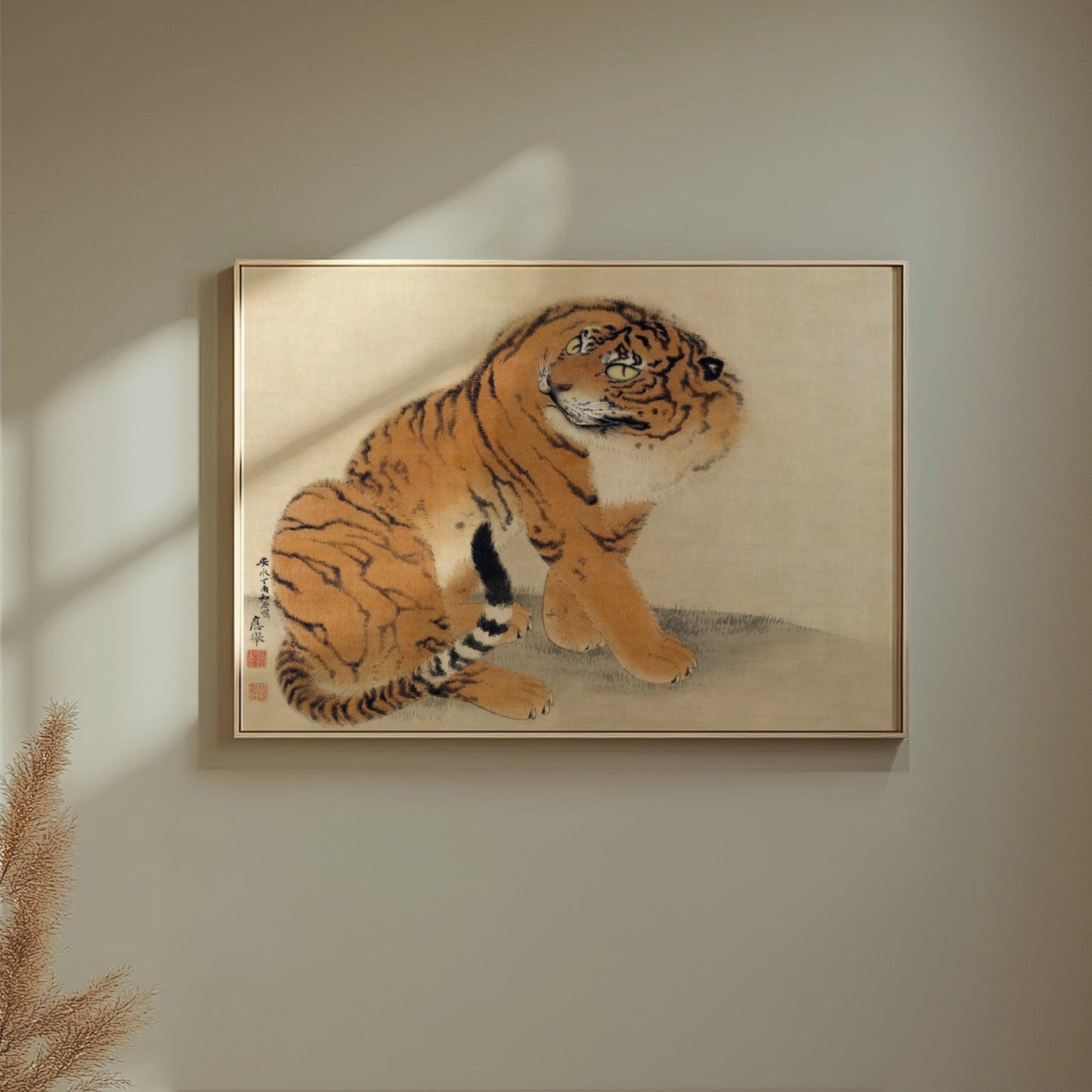 Premium Poster of Japanese Tiger Art Print Decor For Wall Hanging Posters