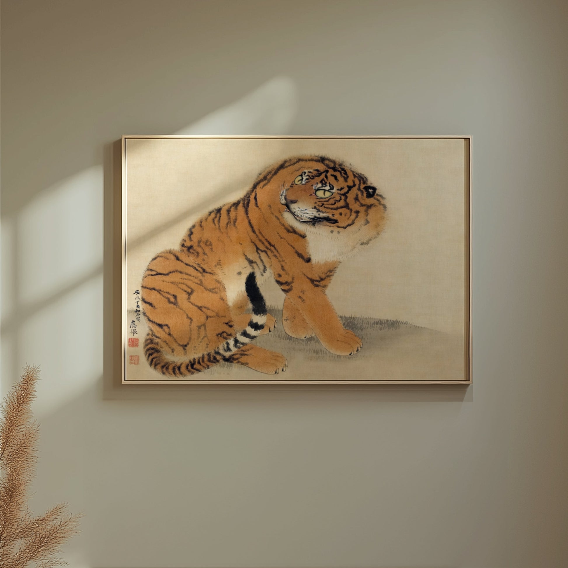 Premium Poster of Japanese Tiger Art Print Decor For Wall Hanging Posters