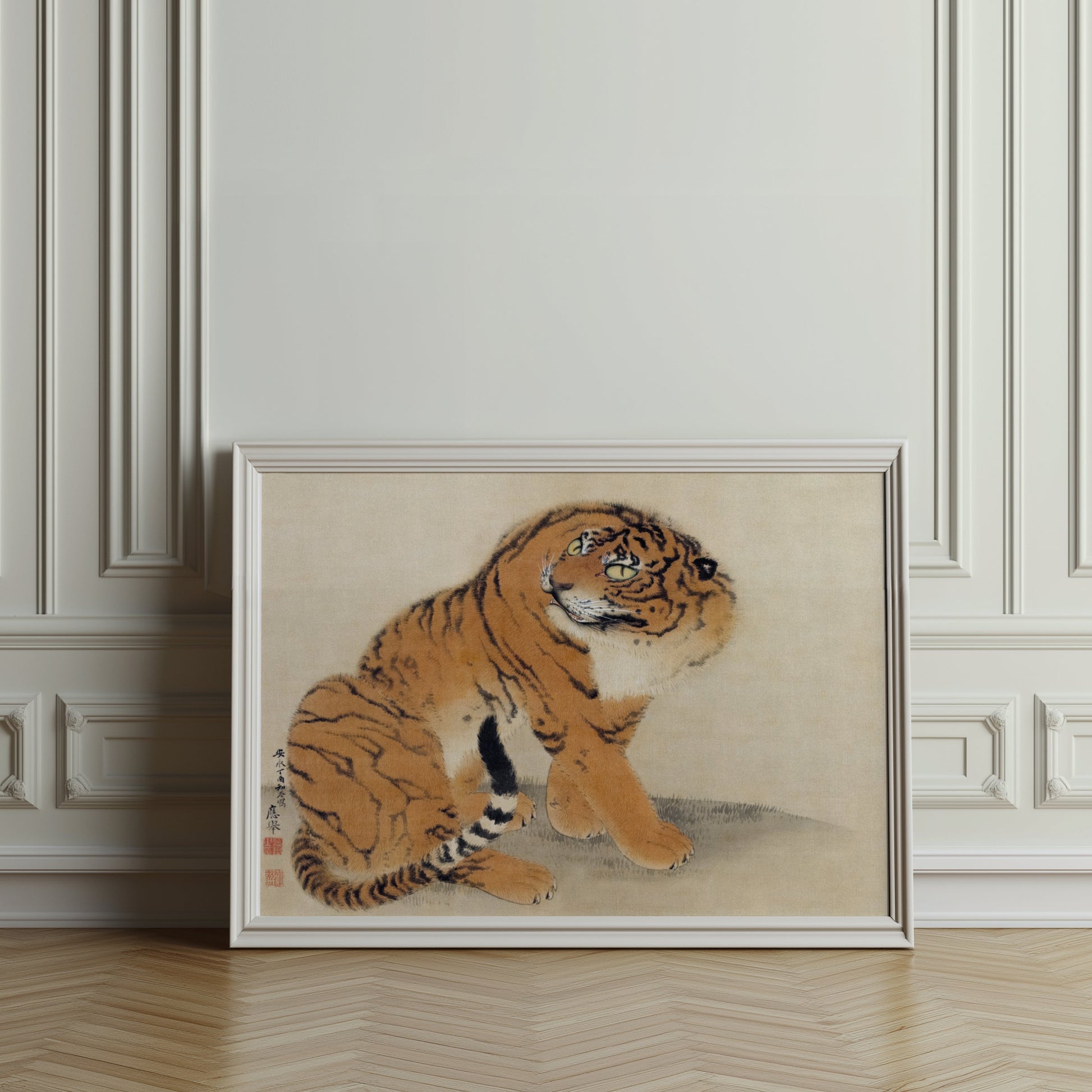 Premium Poster of Japanese Tiger Art Print Decor For Wall Hanging Posters