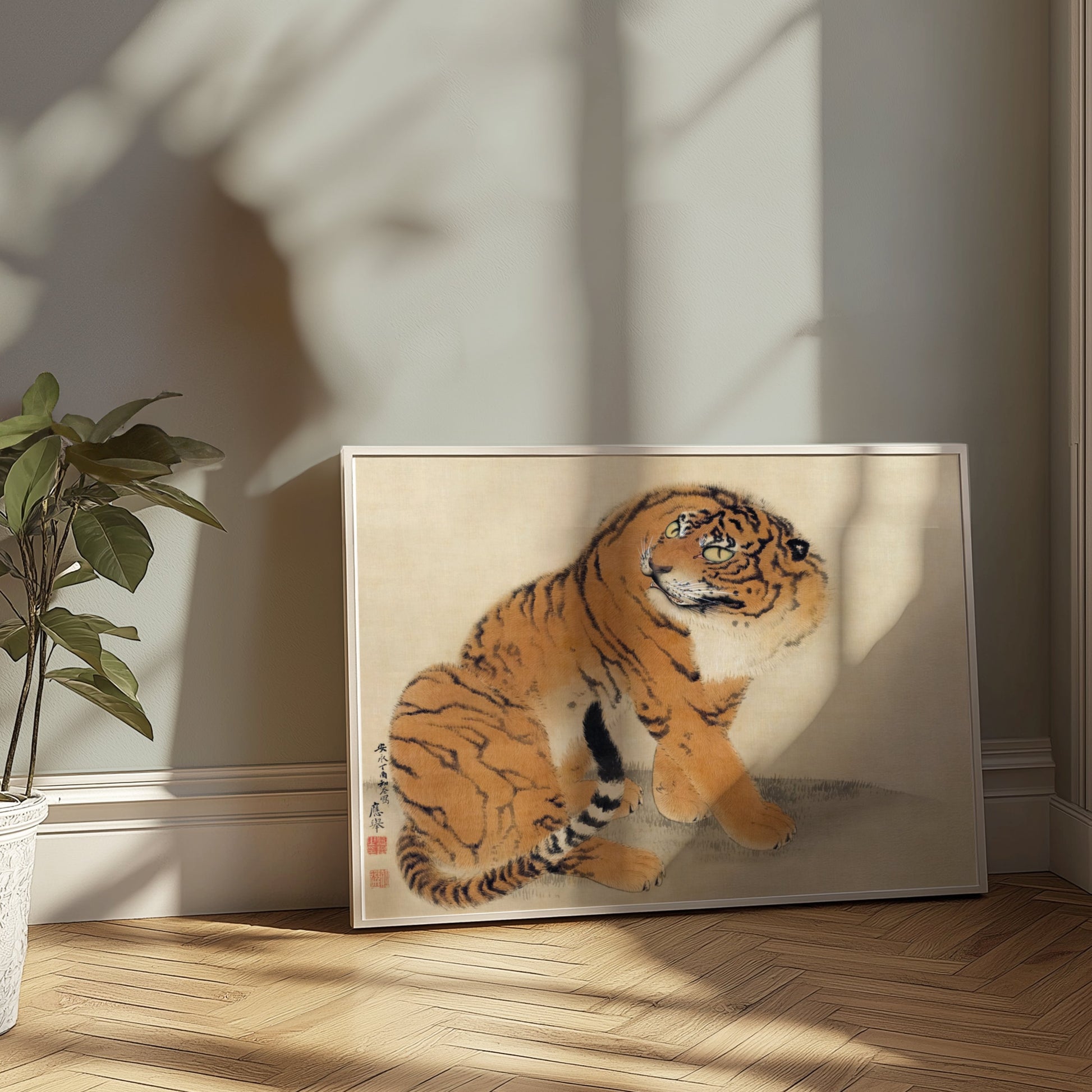 Premium Poster of Japanese Tiger Art Print Decor For Wall Hanging Posters