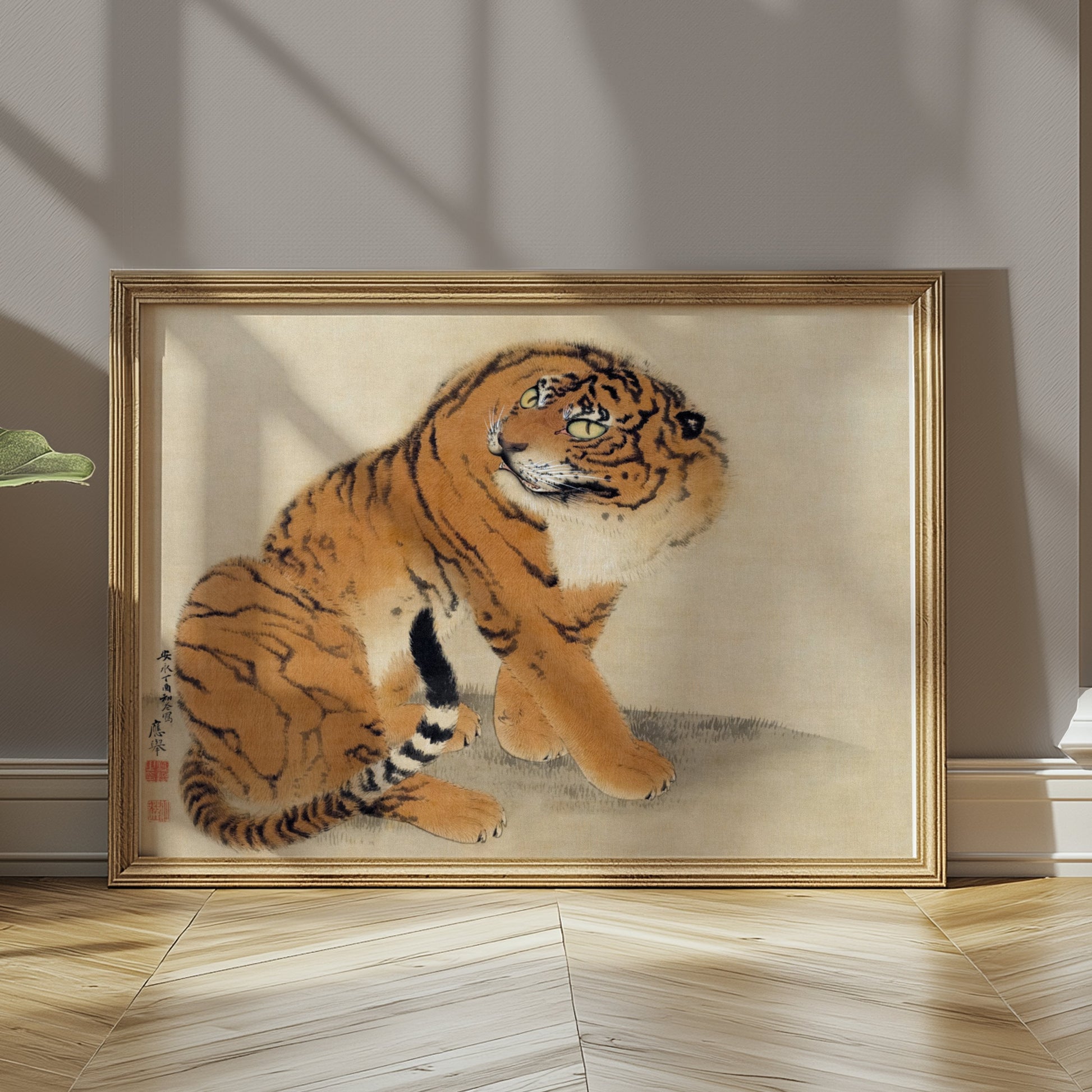 Premium Poster of Japanese Tiger Art Print Decor For Wall Hanging Posters