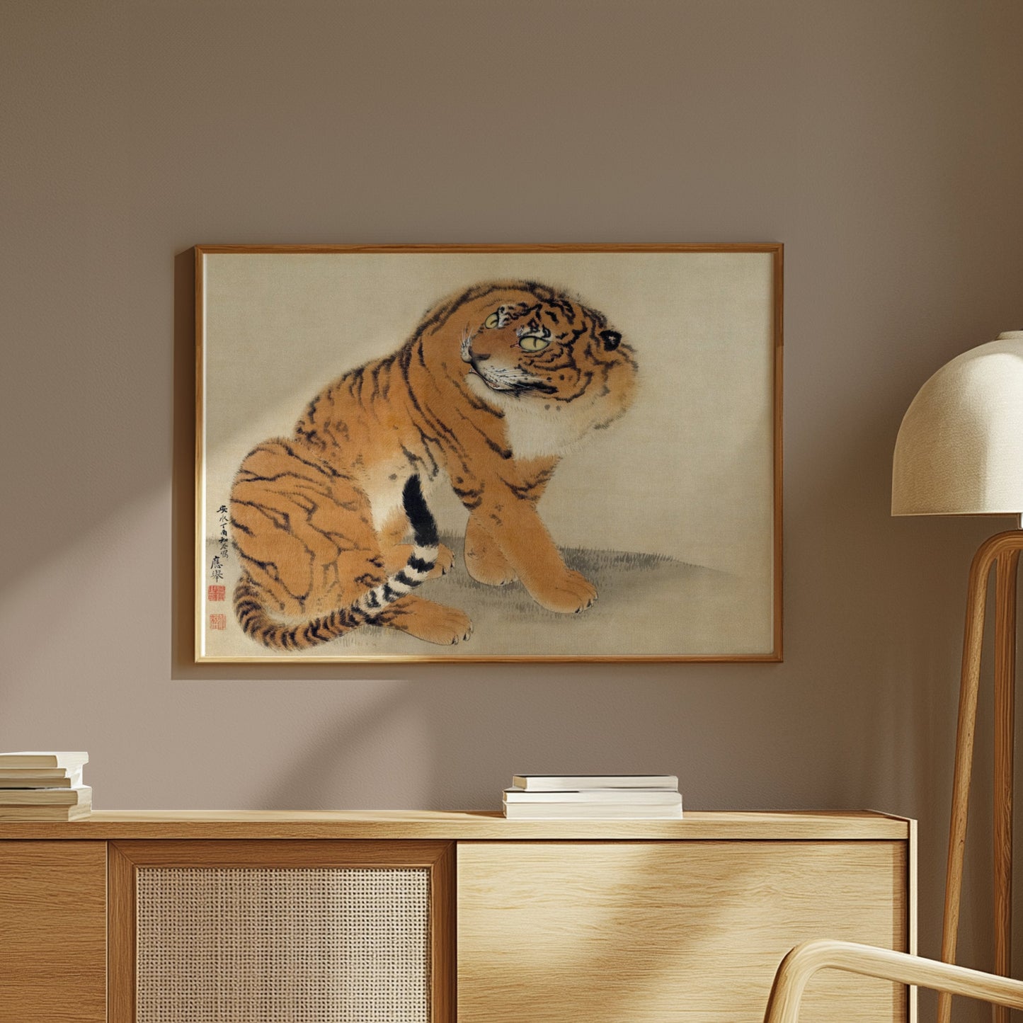 Premium Poster of Japanese Tiger Art Print Decor For Wall Hanging Posters