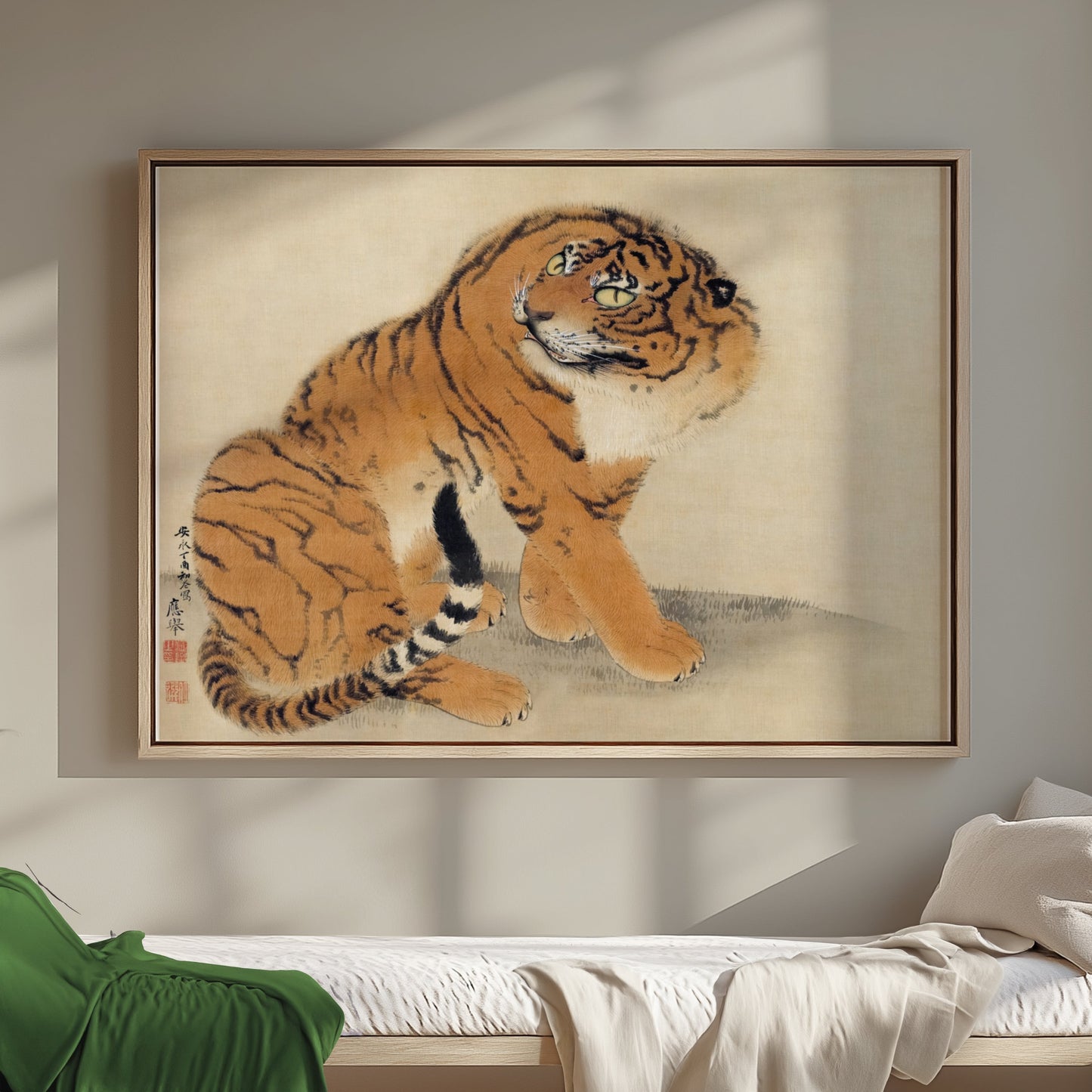 Premium Poster of Japanese Tiger Art Print Decor For Wall Hanging Posters