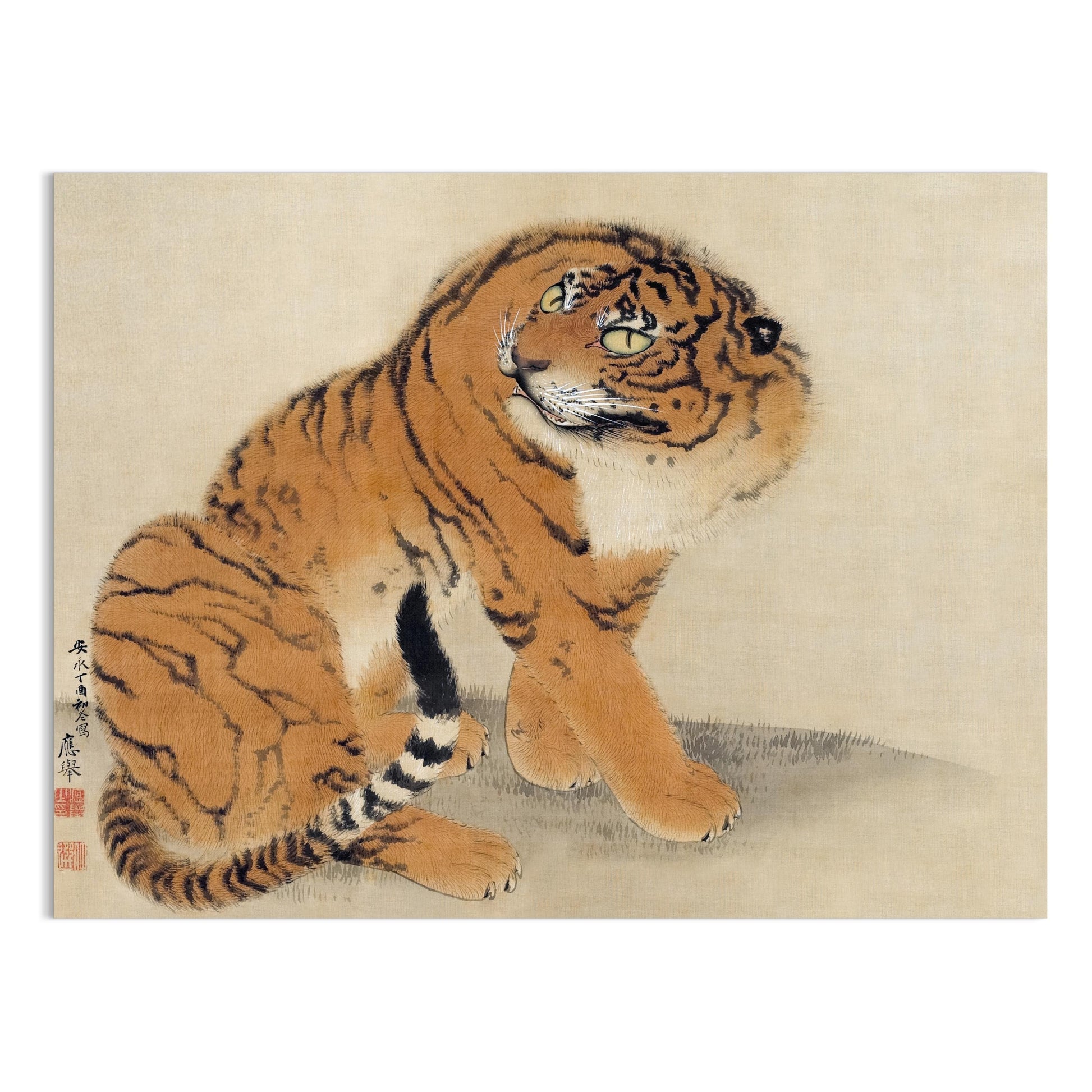 Premium Poster of Japanese Tiger Art Print Decor For Wall Hanging Posters