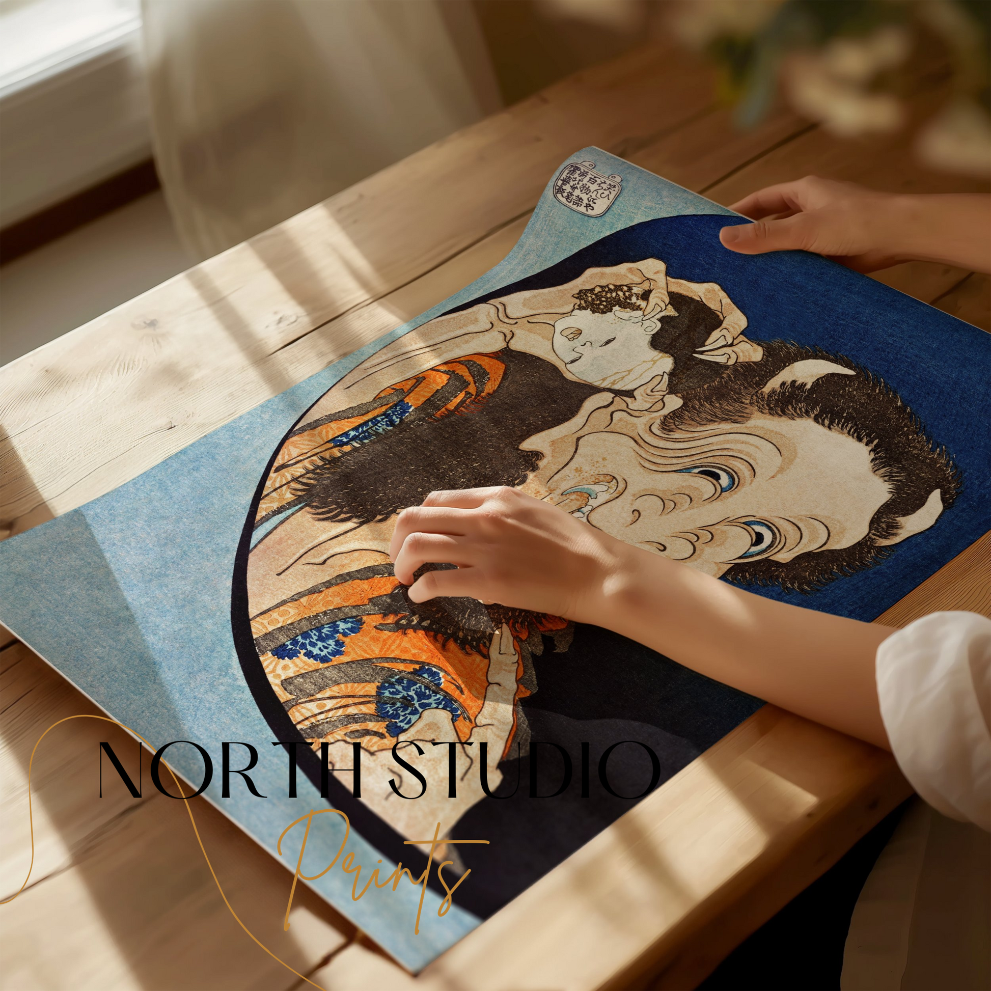 Premium Poster of Japanese Yokai Thrilling Art Print Wall Decor Posters
