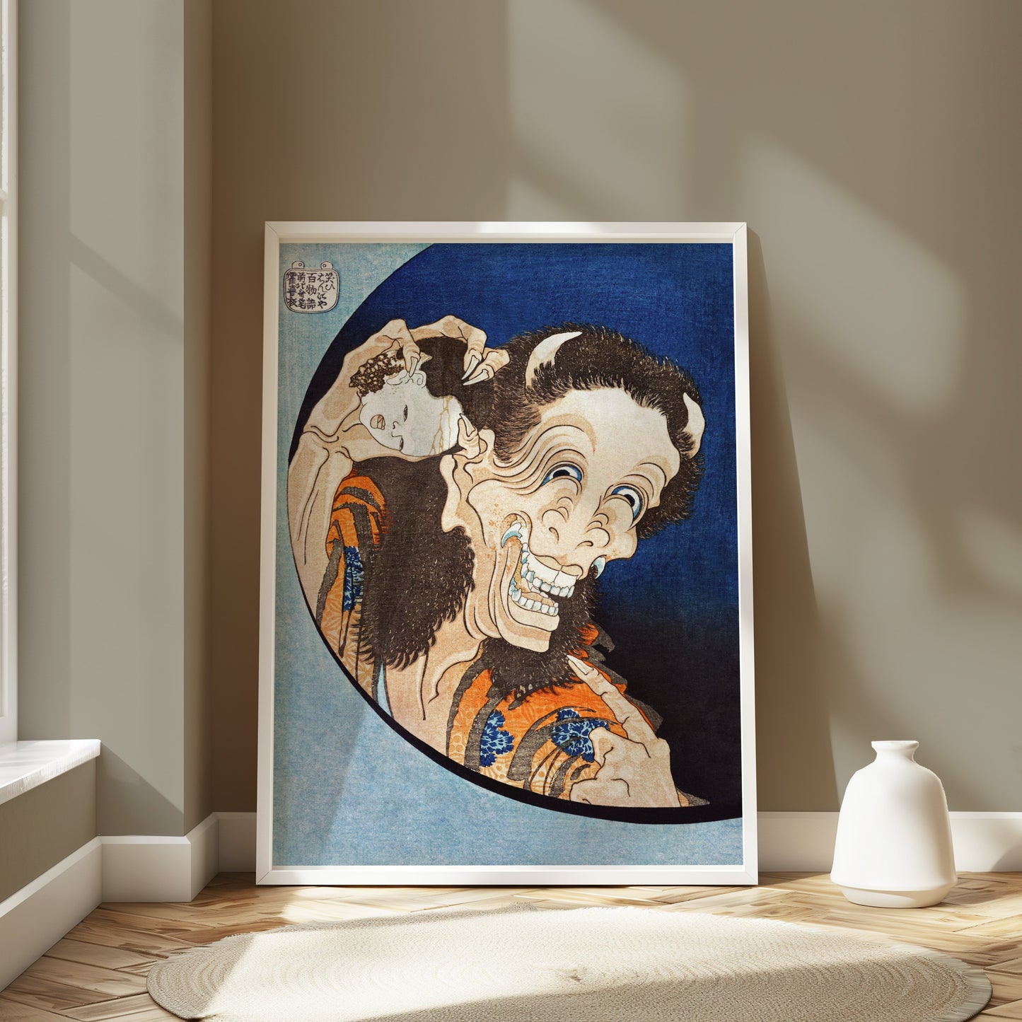 Premium Poster of Japanese Yokai Thrilling Art Print Wall Decor Posters