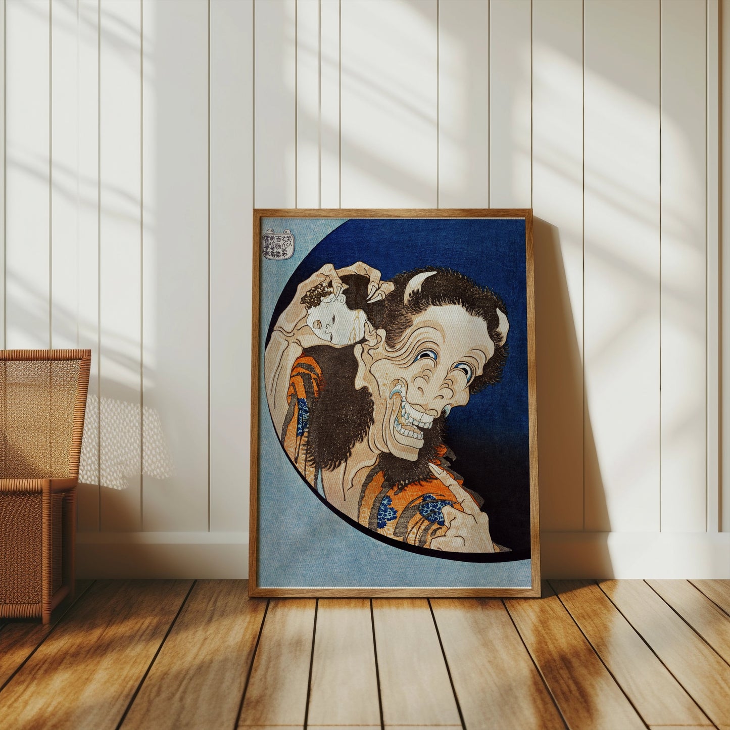 Premium Poster of Japanese Yokai Thrilling Art Print Wall Decor Posters