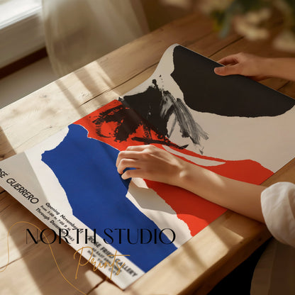 Premium Poster of José Guerrero Exhibition Art Print New York City Posters