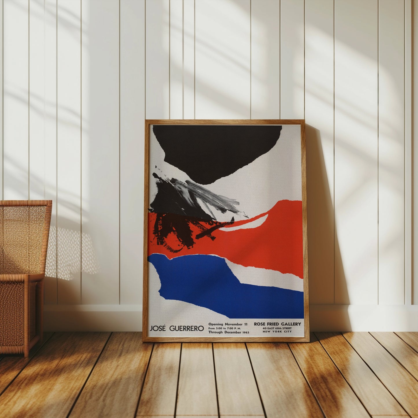 Premium Poster of José Guerrero Exhibition Art Print New York City Posters