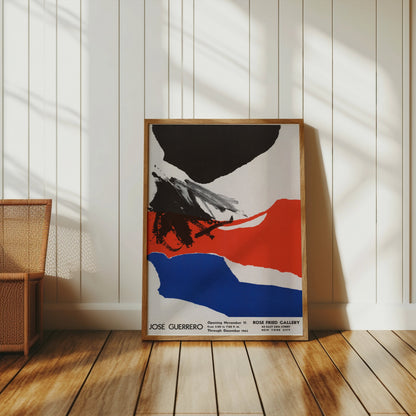 Premium Poster of José Guerrero Exhibition Art Print New York City Posters