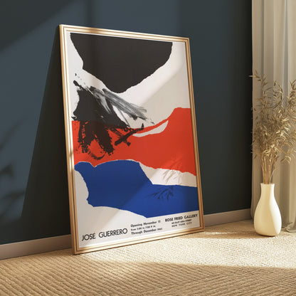 Premium Poster of José Guerrero Exhibition Art Print New York City Posters