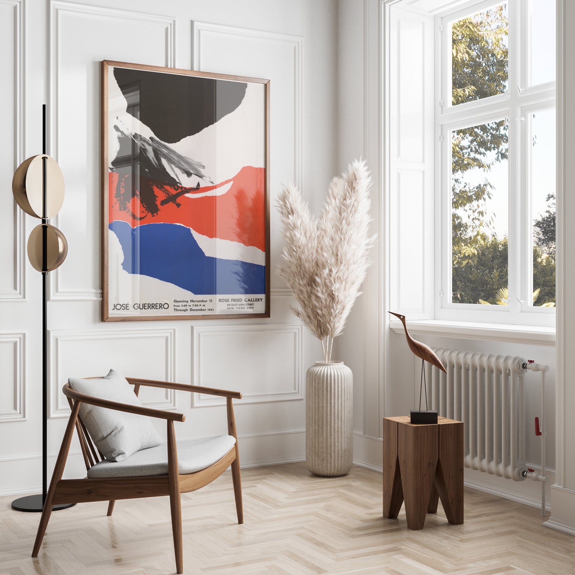 Premium Poster of José Guerrero Exhibition Art Print New York City Posters