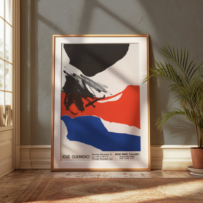 Premium Poster of José Guerrero Exhibition Art Print New York City Posters