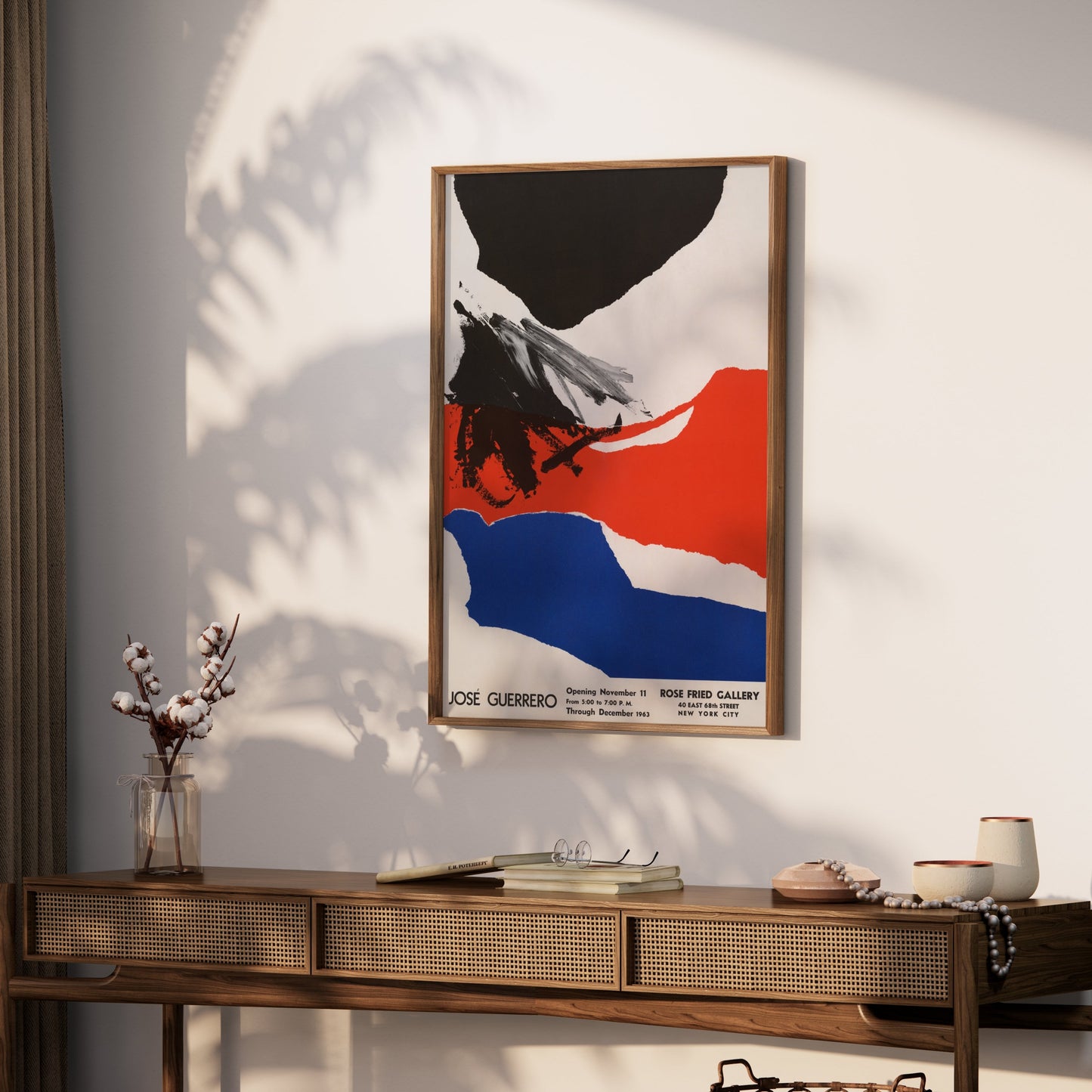 Premium Poster of José Guerrero Exhibition Art Print New York City Posters