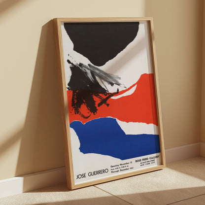 Premium Poster of José Guerrero Exhibition Art Print New York City Posters