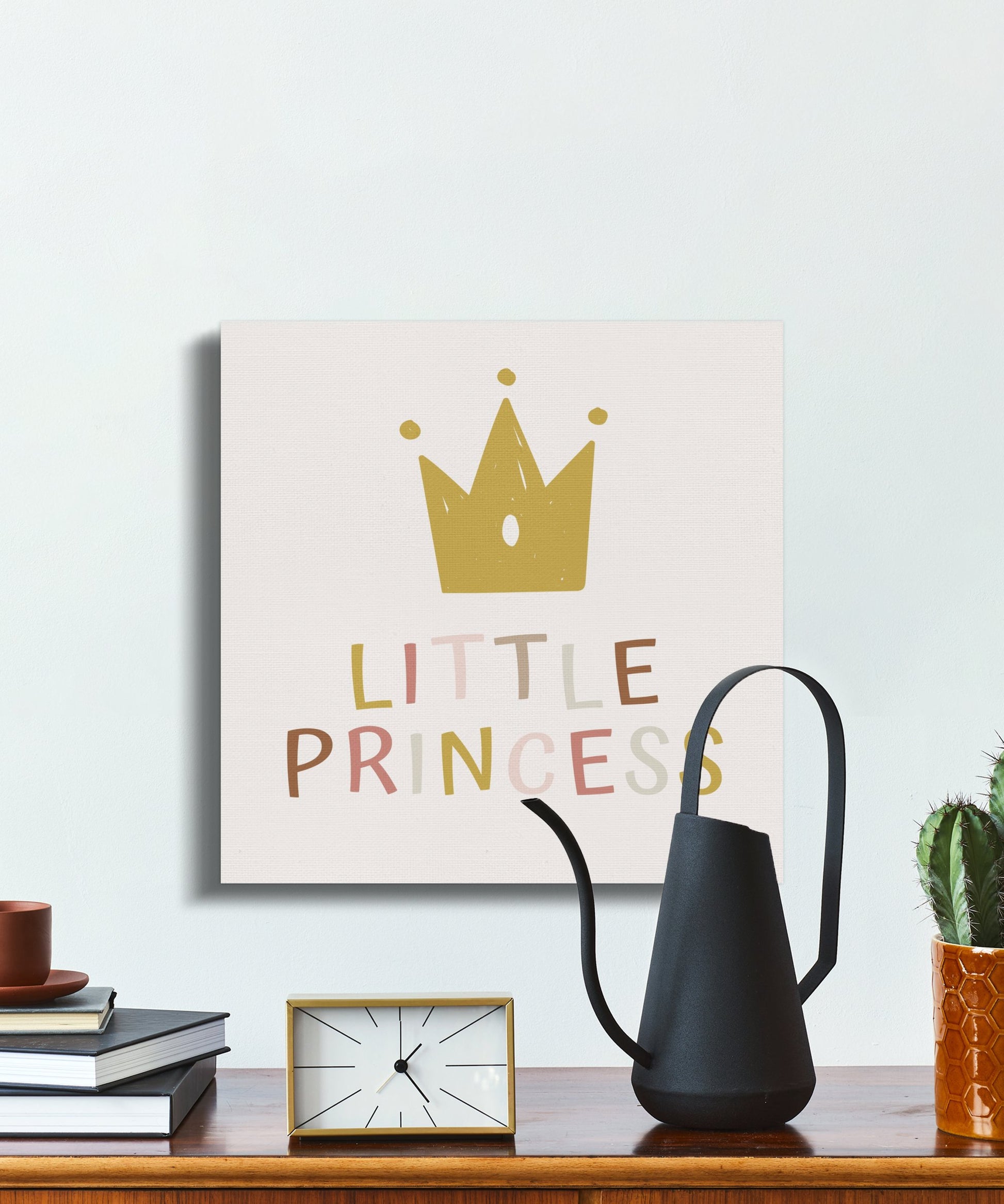 Premium Poster of Little Princess Nursery Wall Art Canvas Wraps