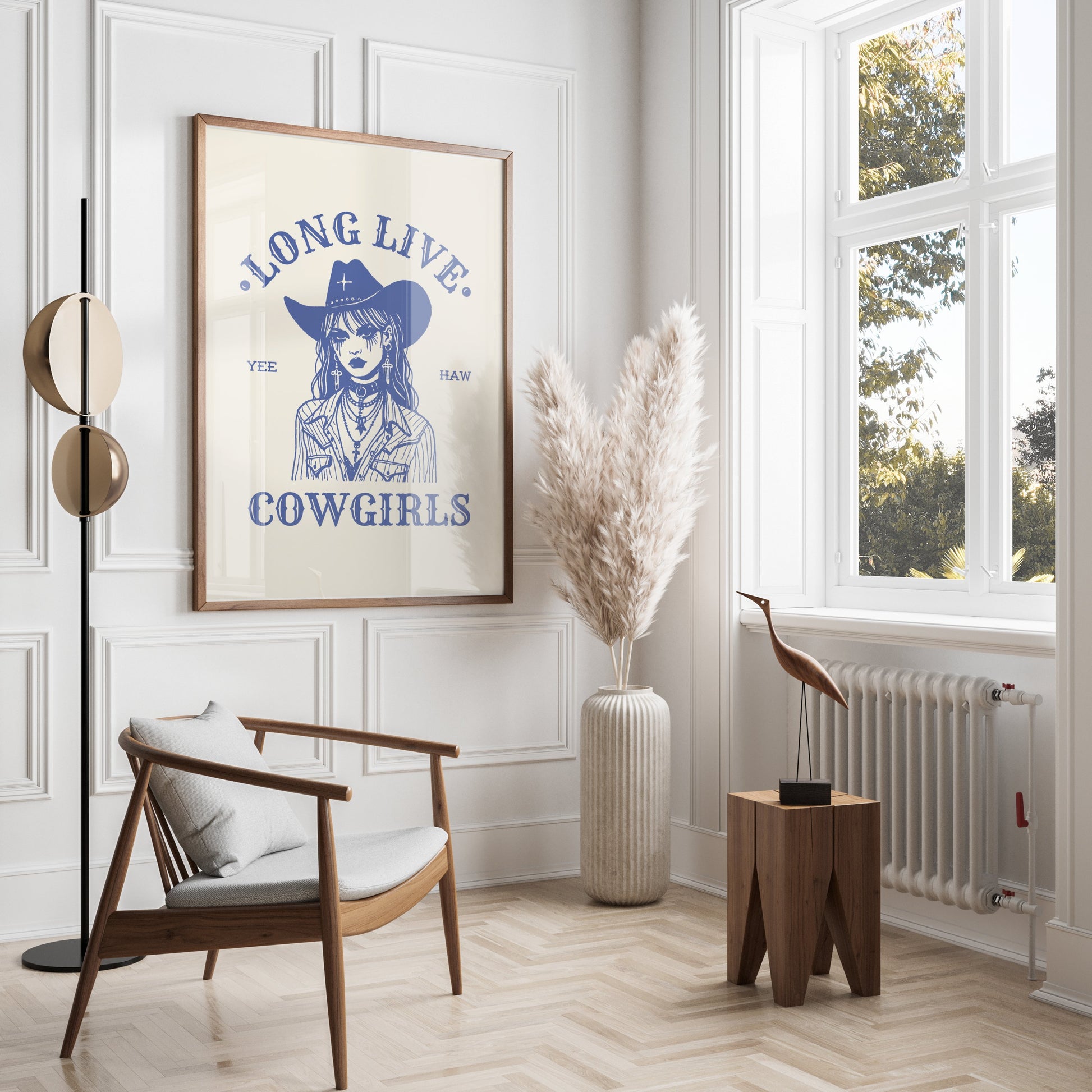 Premium Poster of Long Live Cowgirls Yee Haw Art Prints and Posters