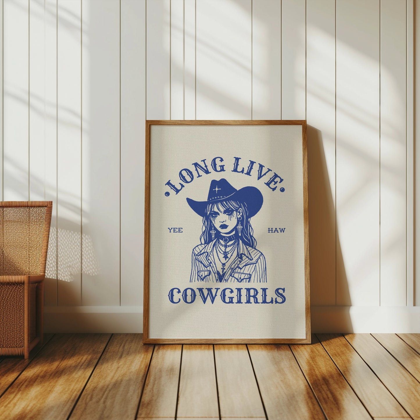 Premium Poster of Long Live Cowgirls Yee Haw Art Prints and Posters