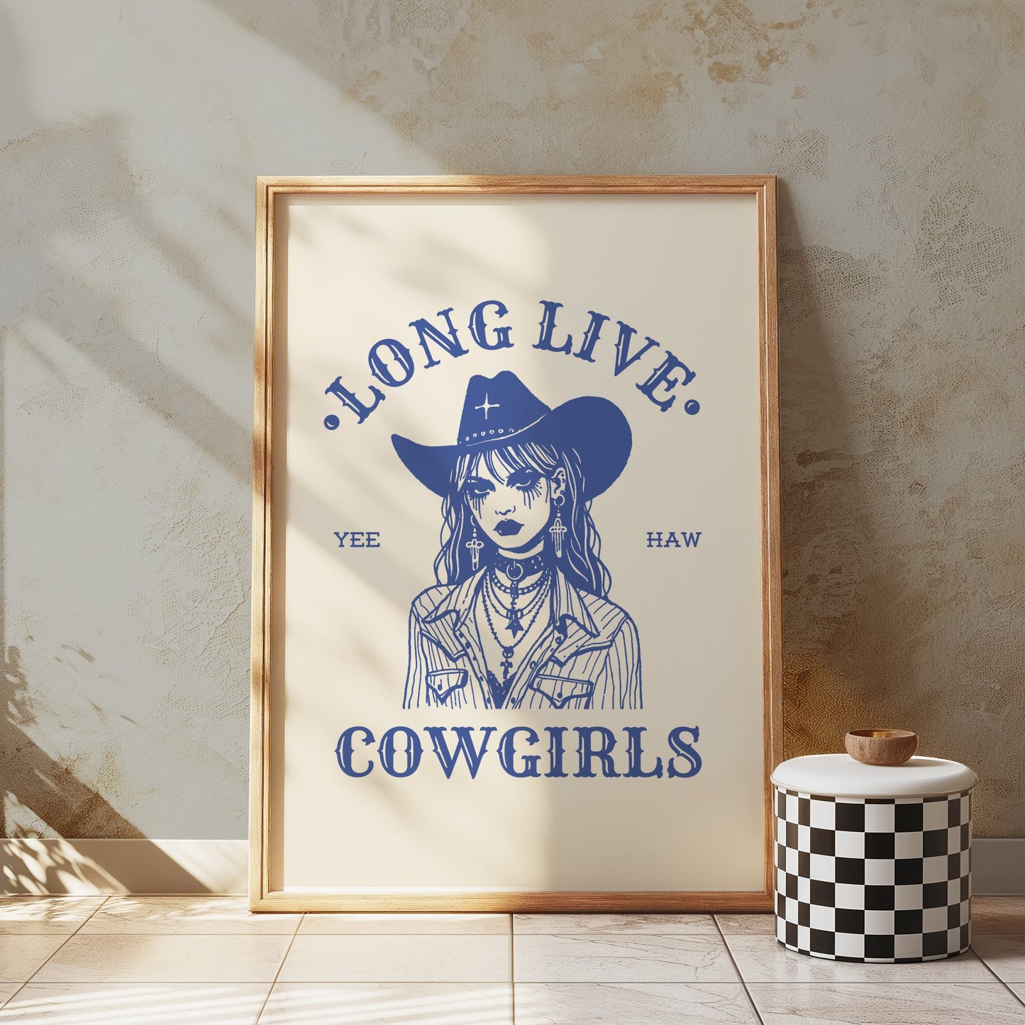 Premium Poster of Long Live Cowgirls Yee Haw Art Prints and Posters