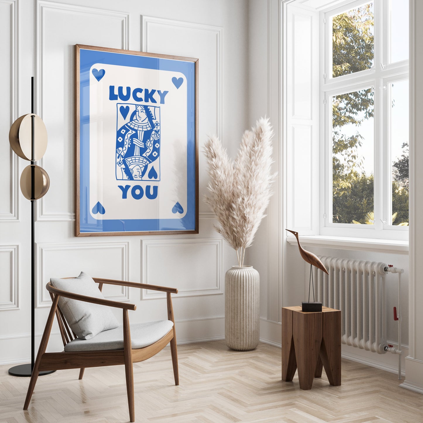 Premium Poster of Lucky You Playing Card Design Posters
