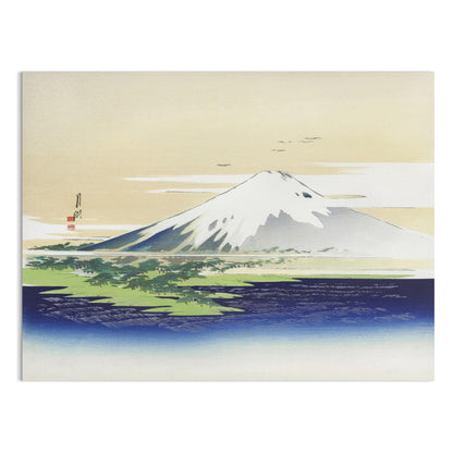 Premium Poster of Majestic Mount Fuji Vintage Japanese Art Print Posters