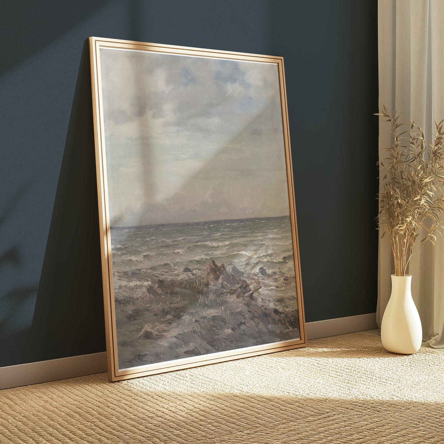 Premium Poster of Majestic Seaside Landscape for Home Wall Decor Posters