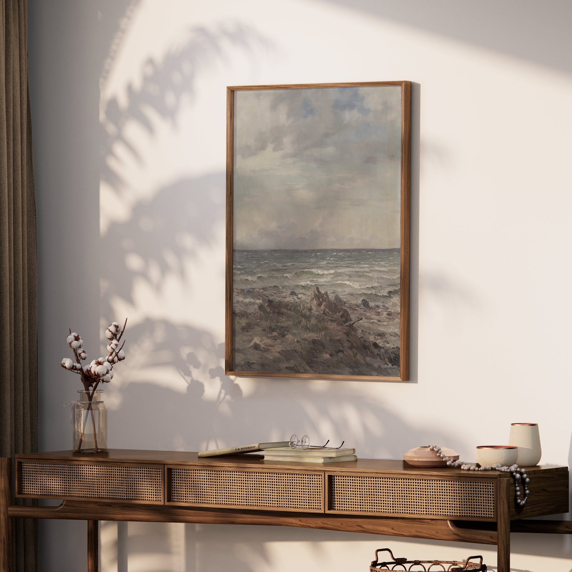 Premium Poster of Majestic Seaside Landscape for Home Wall Decor Posters