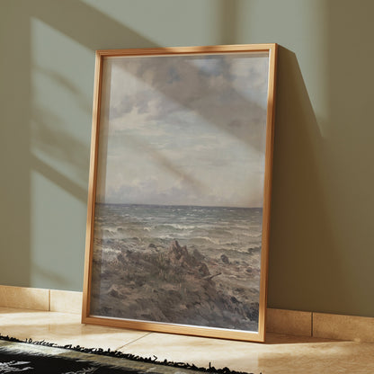 Premium Poster of Majestic Seaside Landscape for Home Wall Decor Posters
