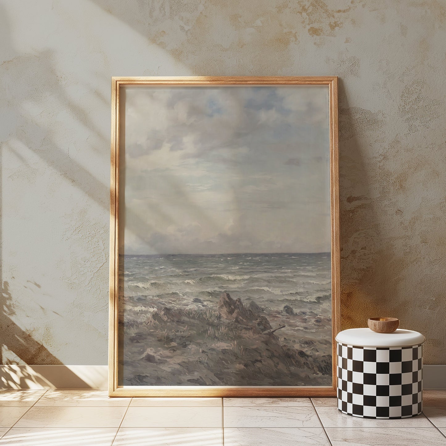 Premium Poster of Majestic Seaside Landscape for Home Wall Decor Posters
