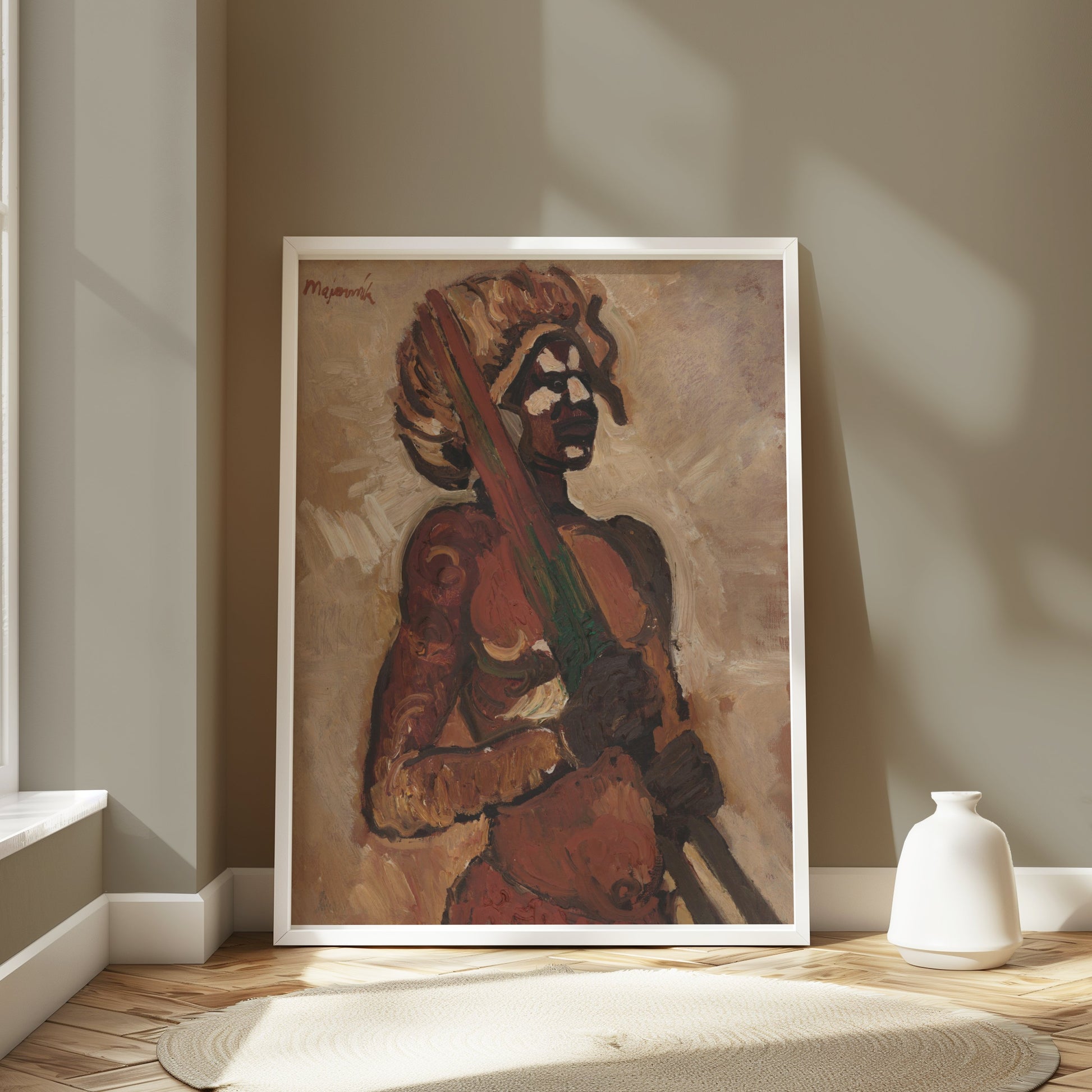 Premium Poster of Majestic Warrior Artwork Display Posters