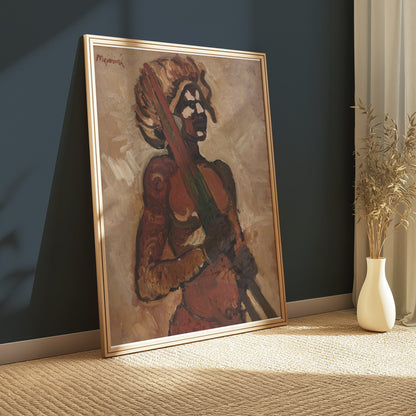 Premium Poster of Majestic Warrior Artwork Display Posters