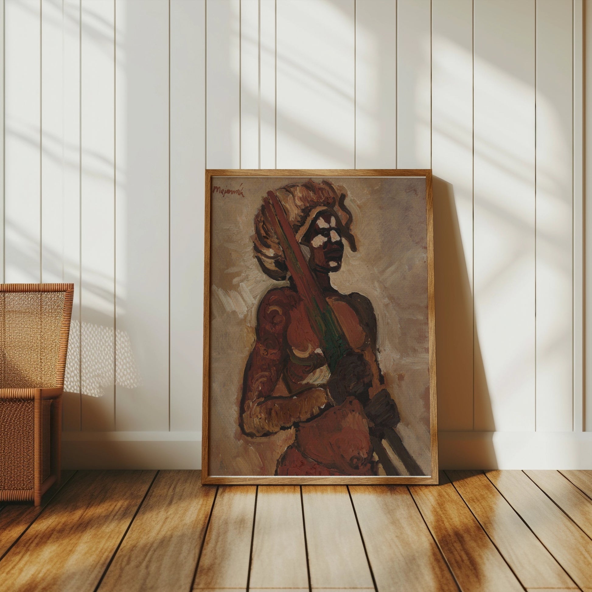 Premium Poster of Majestic Warrior Artwork Display Posters