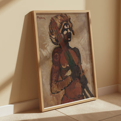 Premium Poster of Majestic Warrior Artwork Display Posters