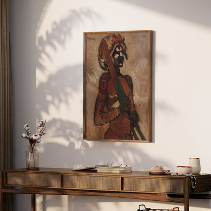 Premium Poster of Majestic Warrior Artwork Display Posters