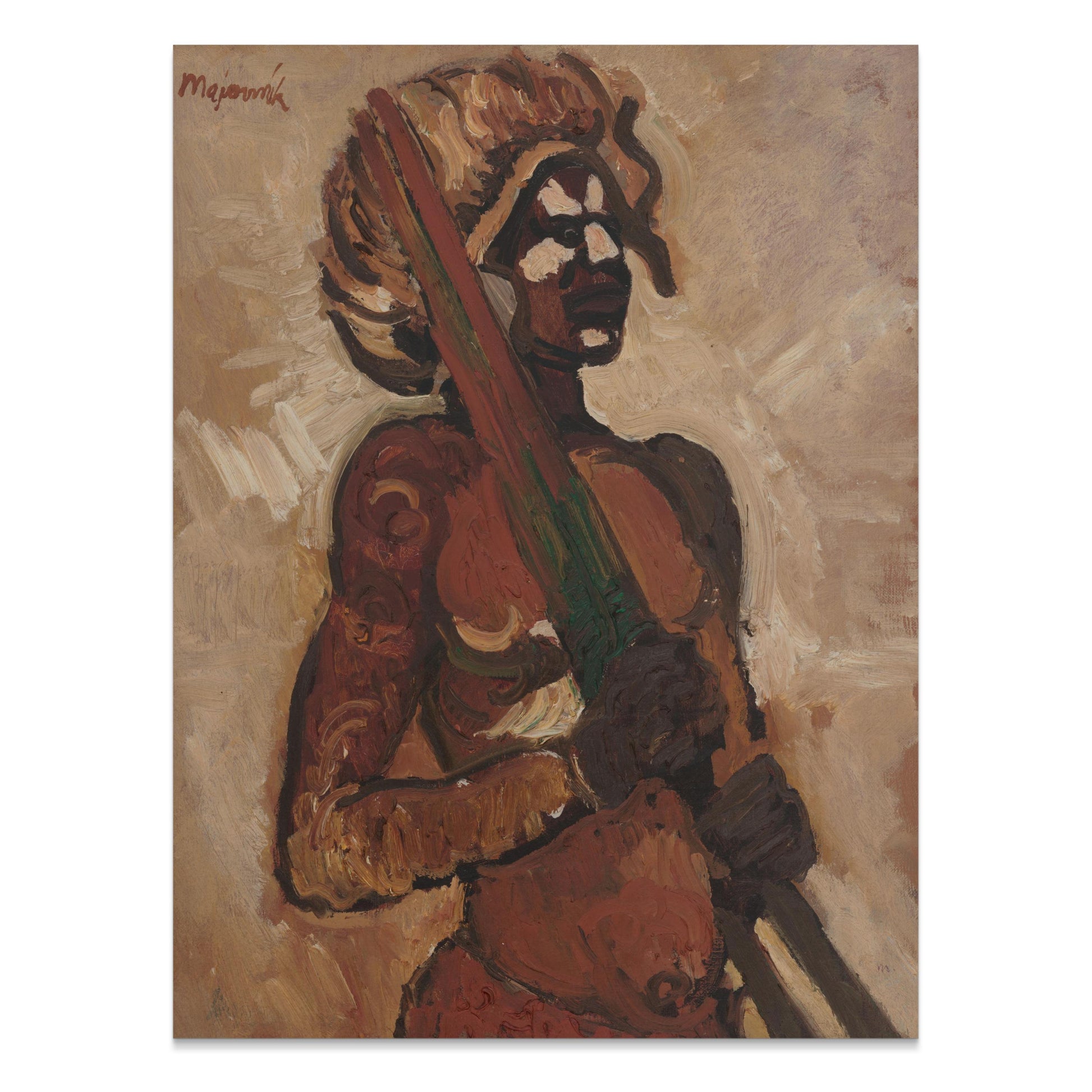 Premium Poster of Majestic Warrior Artwork Display Posters