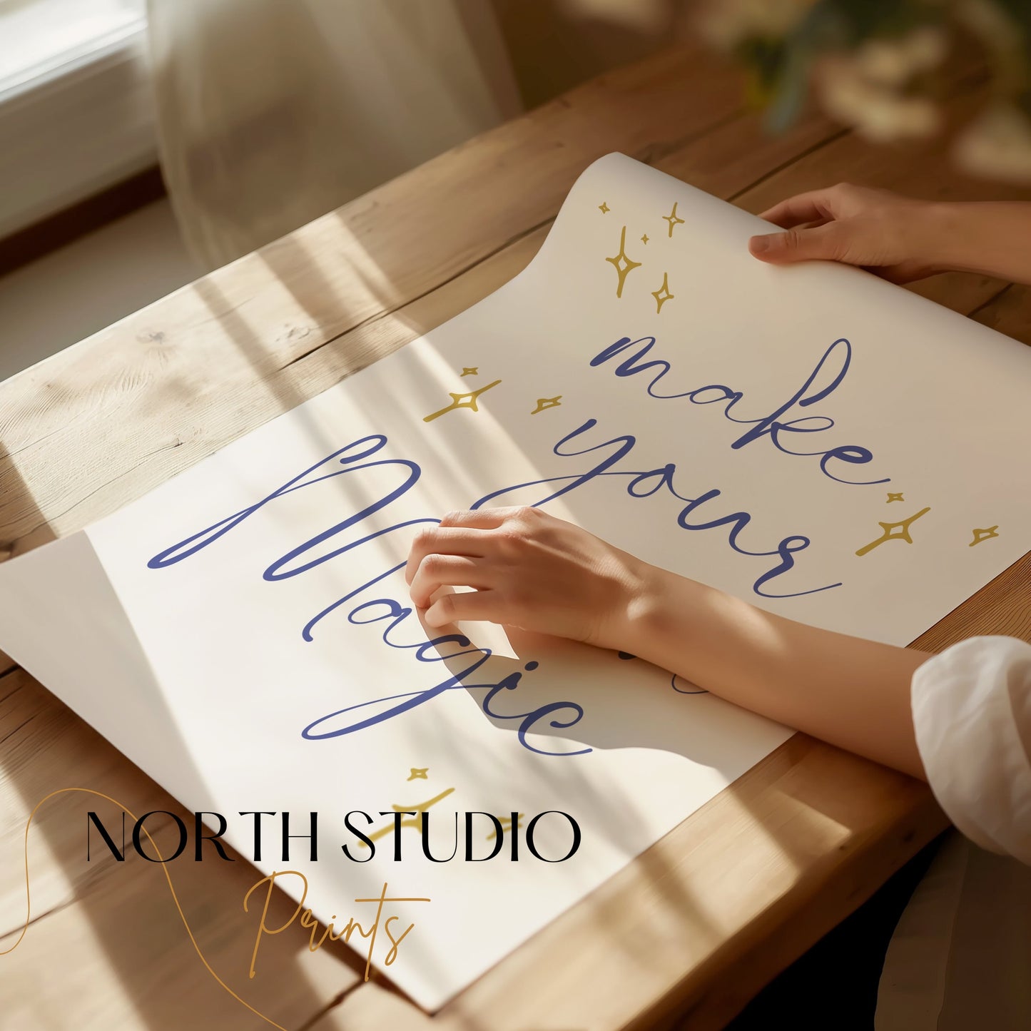 Premium Poster of Make Your Own Magic Motivational Quote Posters