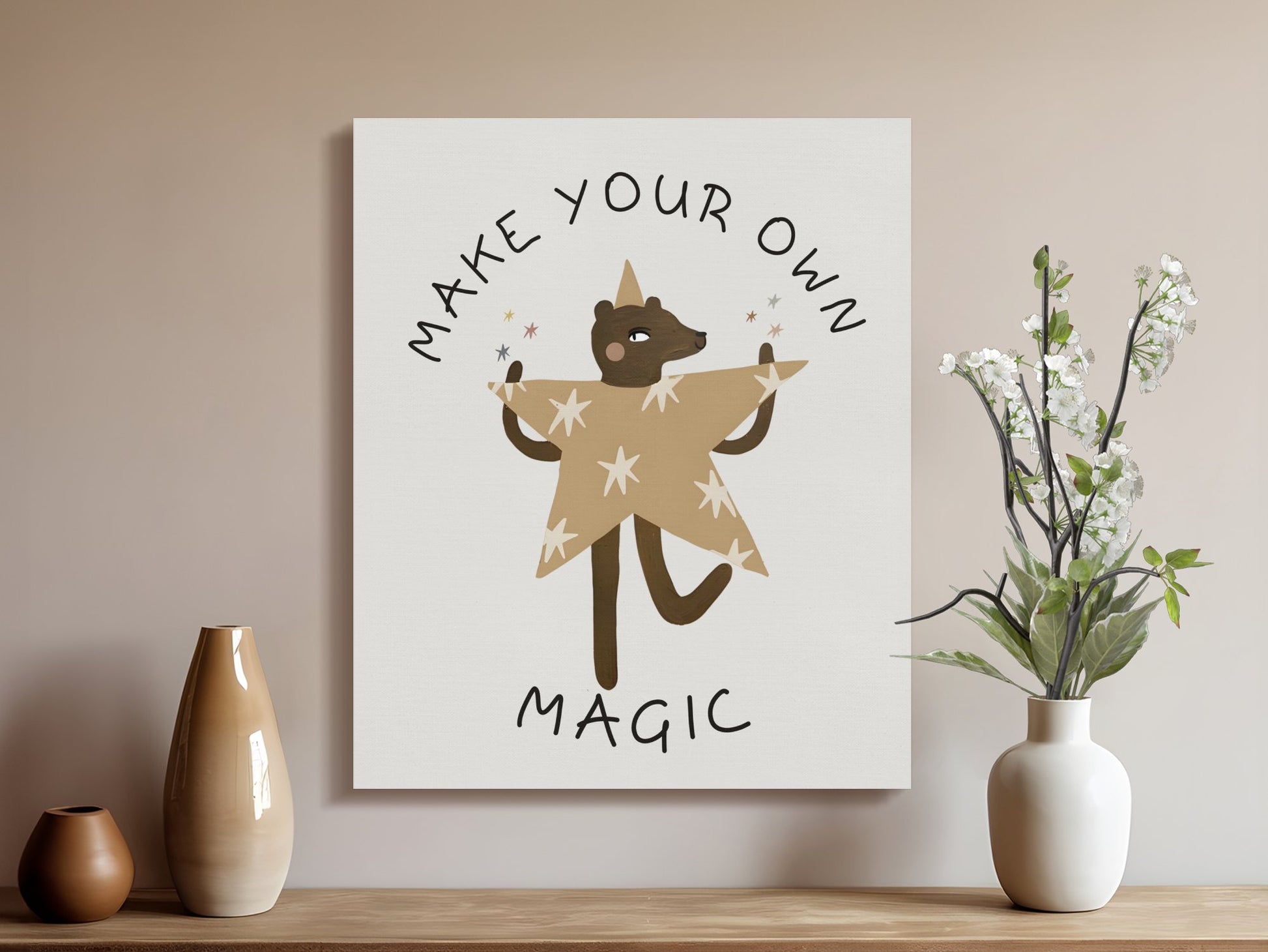 Premium Poster of Make Your Own Magic Nursery Canvas Wraps