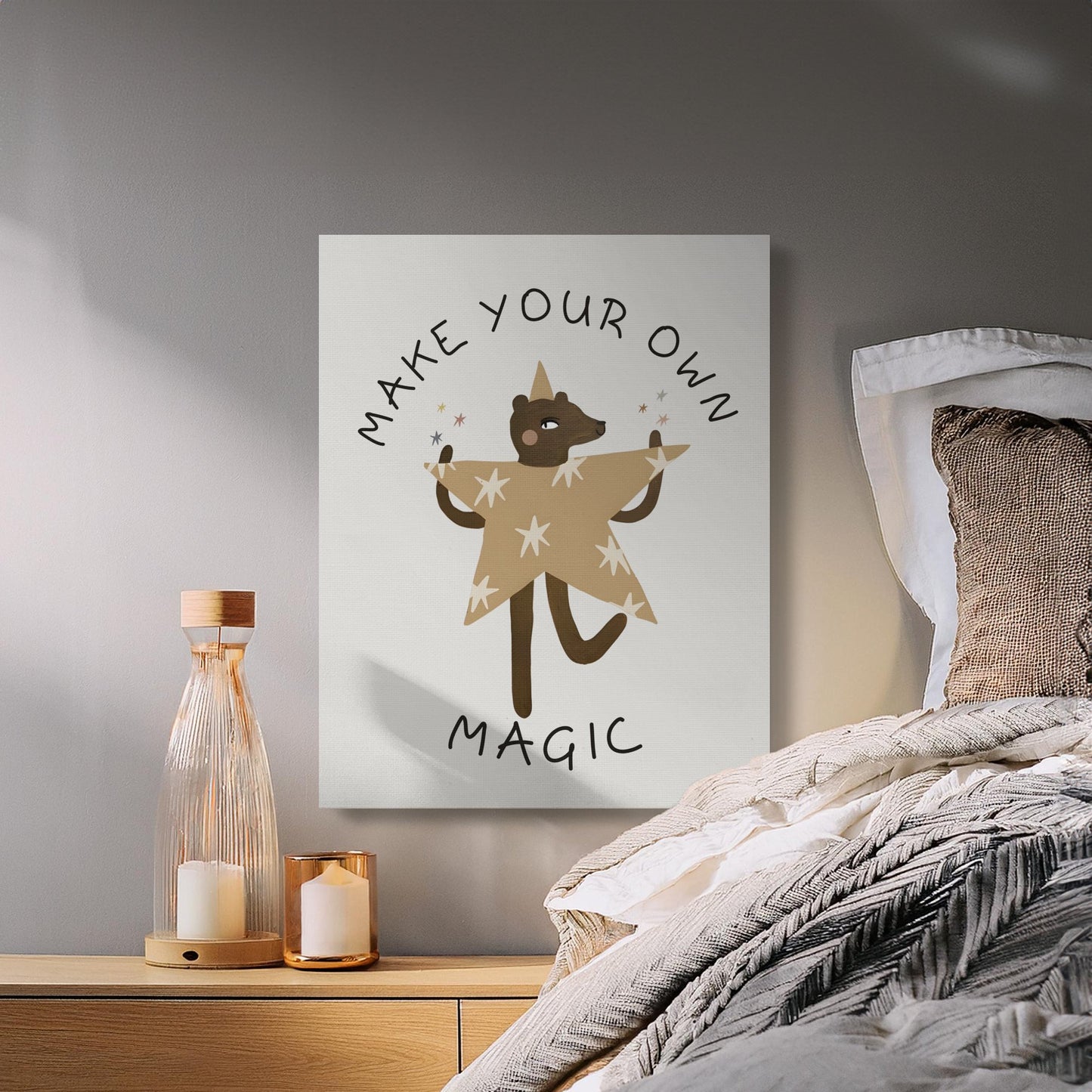 Premium Poster of Make Your Own Magic Nursery Canvas Wraps