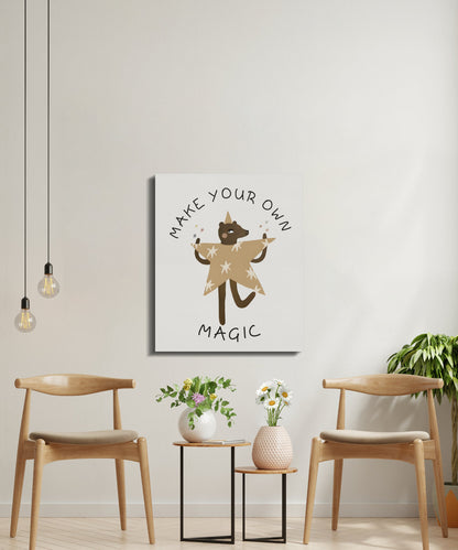 Premium Poster of Make Your Own Magic Nursery Canvas Wraps