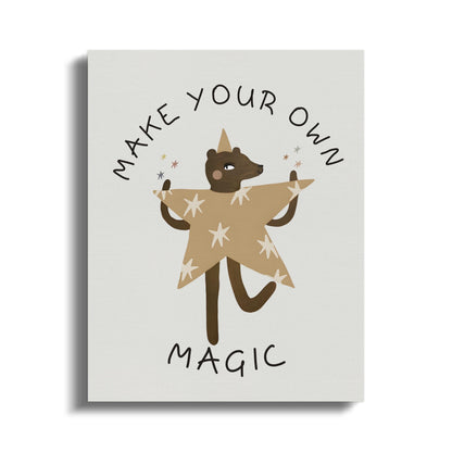 Premium Poster of Make Your Own Magic Nursery Canvas Wraps